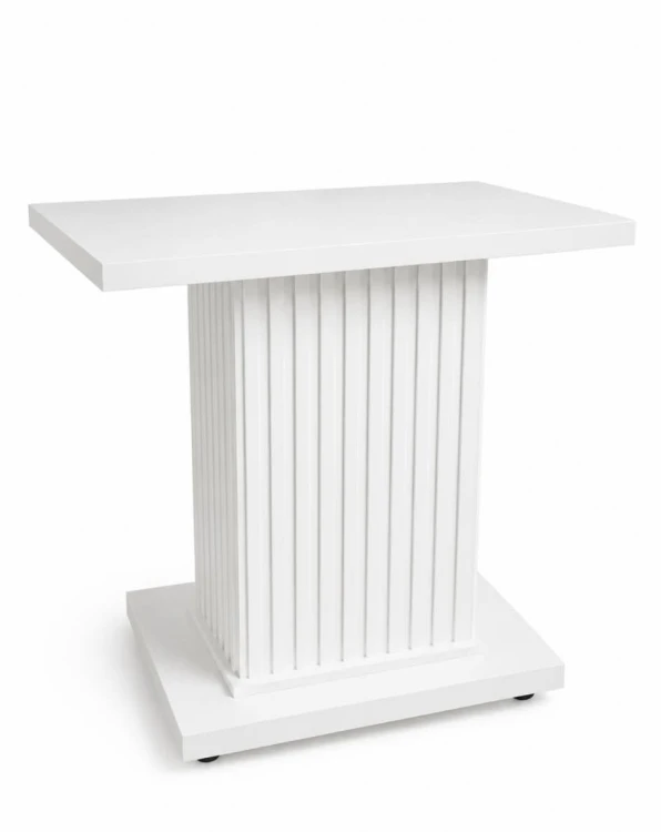 stolik pod tort ryflowany kwadratowy, stolik pod tort kwadratowy ryflowany, stół pod tort mobilny, mobilny stolik pod tort ryflowany kwadratowy, kelnerskie blaty